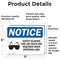 Signmission 5 in Height, 7 in Width, Vinyl Decal, Rectangle OS-2PACK-NS-D-57-L-18159 - alternate 2